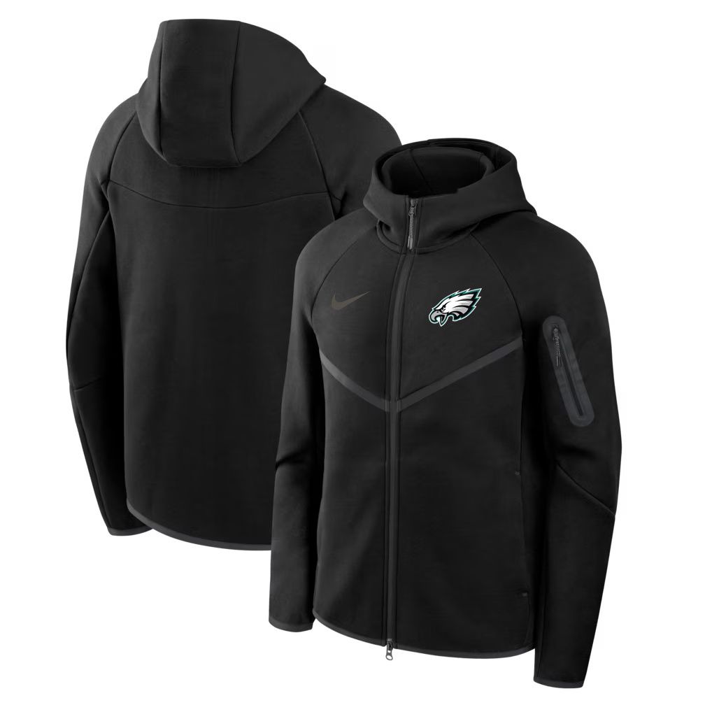 Men 2026 Nike NFL Philadelphia Eagles hoodie black 05->miami dolphins->NFL Jersey